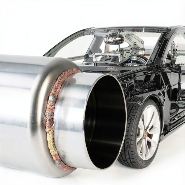 Piclafe Exhaust Resonator 3 inch Stainless Steel-3