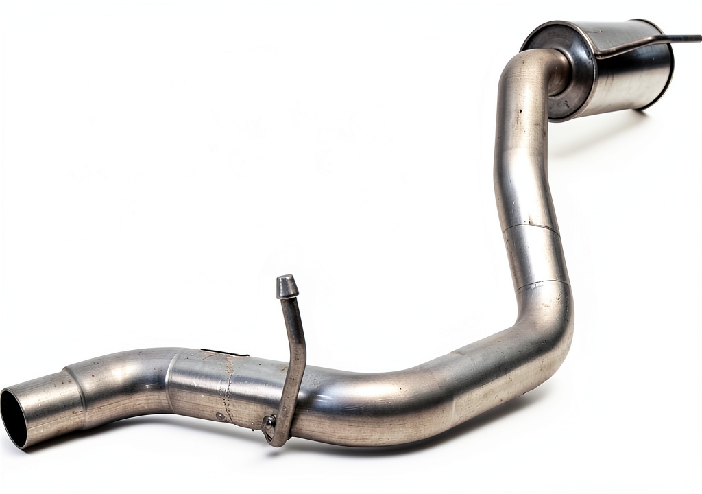 Walker 55564 resonator installed under a Dodge Nitro