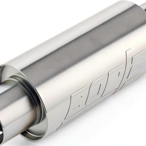 Borla Exhaust Resonator Stainless Steel Center 3in-0