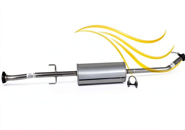 Honda CR-V 2.4L Stainless Steel Exhaust Resonator-2
