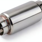 Piclafe Exhaust Resonator 3 inch Stainless Steel-0