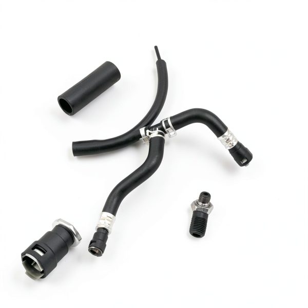 Dasbecan Heater Hose Elbow Rubber Black HVAC Fit-3