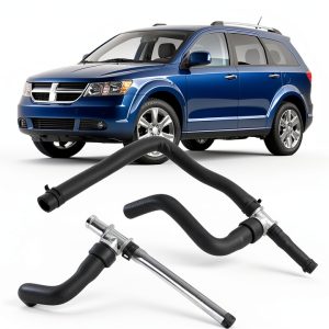 Lqito Heater Hose Black Rubber for Dodge Journey-0