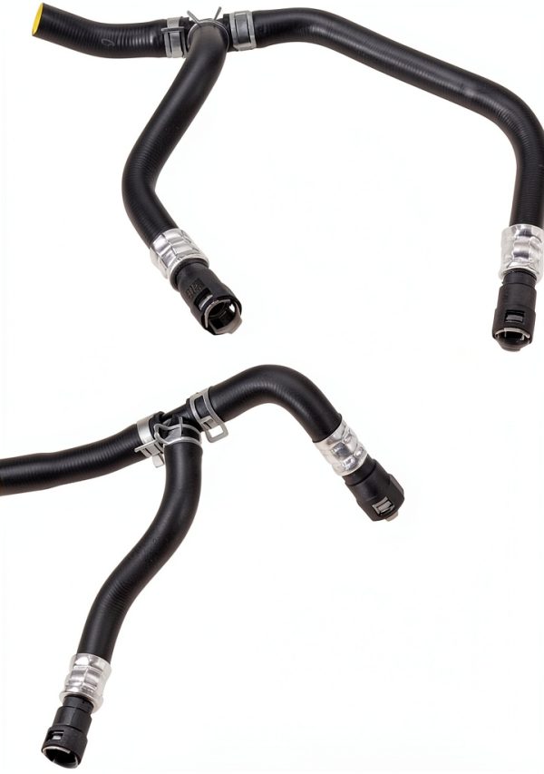 Dasbecan Heater Hose Elbow Rubber Black HVAC Fit-0