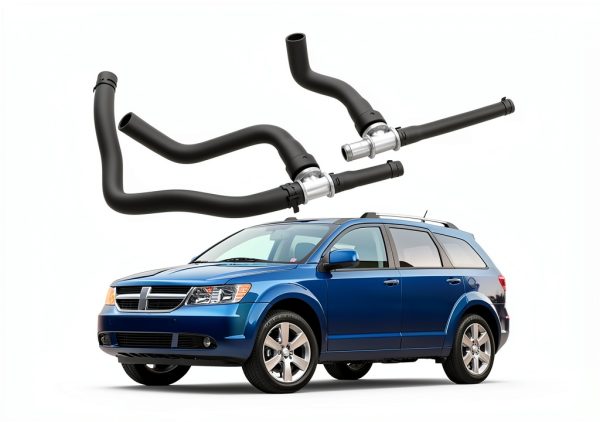 Lqito Heater Hose Black Rubber for Dodge Journey-3