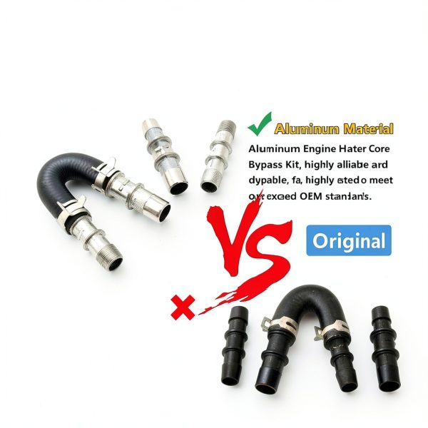 Heater Bypass Kit GEATaaT Aluminum Elbow 5/8 3/4-2
