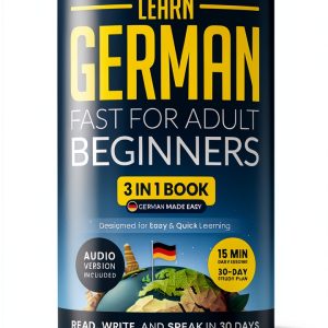 German Made Easy Print Replica Language Book 150 Pages Beginner Guide-0