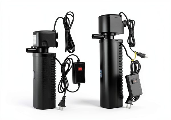 TARARIUM Aquarium Filter CTUV-H6F Black Dual UV Filtration for 20-75-5