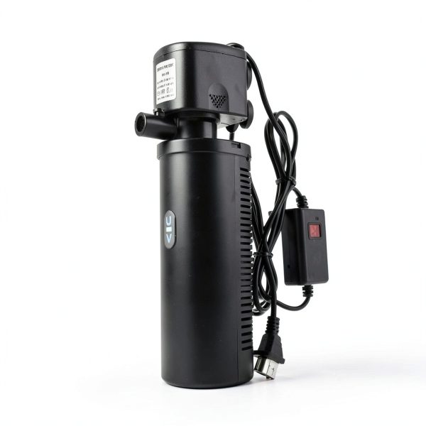 TARARIUM Aquarium Filter CTUV-H6F Black Dual UV Filtration for 20-75-4