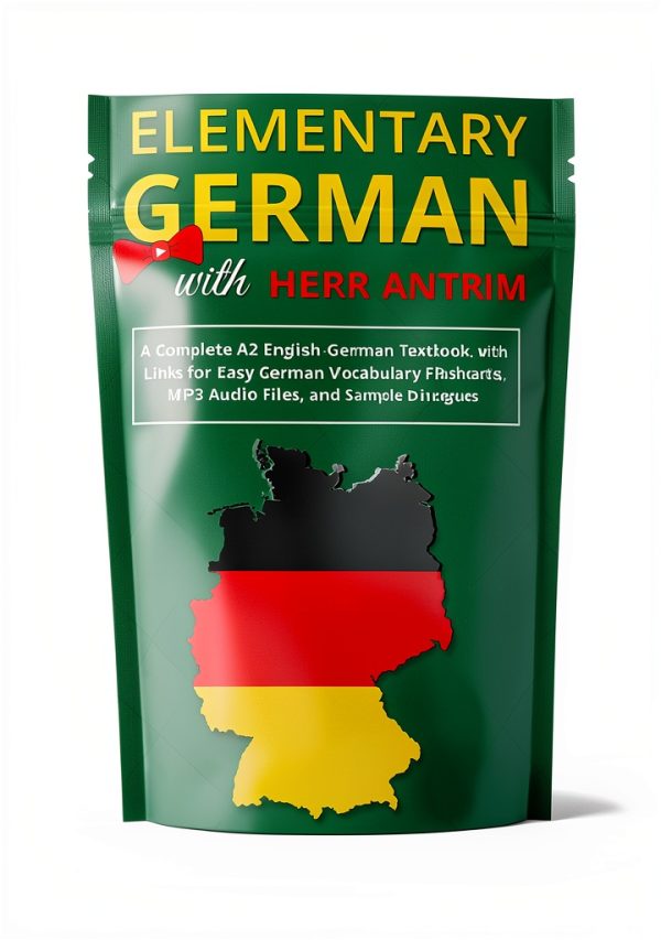 Learn German with Herr Antrim Phrasebook Book 2 635 Pages-0
