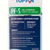 Top Fin Silenstream PF-S Small Filter Cartridges (6 Count) Refill for PF10 Power Filters (5.5in x 3.1in)-3