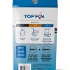 Top Fin Silenstream PF-S Small Filter Cartridges (6 Count) Refill for PF10 Power Filters (5.5in x 3.1in)-2